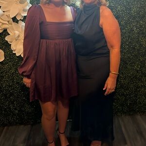 Abercrombie burgundy dress